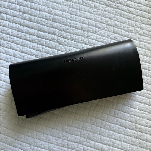 Saint Laurent Elegant Black Eyewear Case